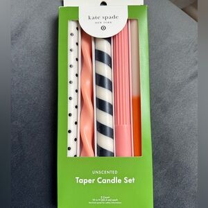 Kate Spade X Target 5ct Taper Candle Set Jumbo Size Limited Edition NWT